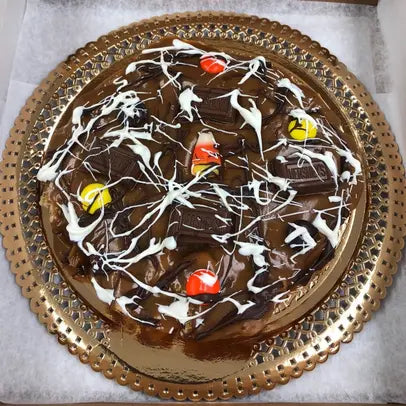 Killer Karamel Halloween Pizza